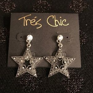 NWT Tres Chic Star Drops